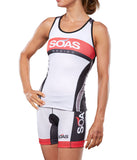 Red/White Team Race Tri XSmall Top